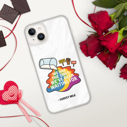 Cita de Harvey Milk | Funda transparente MagSafe® para iPhone®