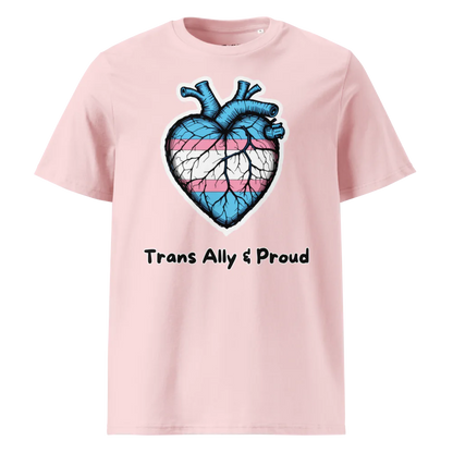 Trans Ally & Proud | Unisex Organic Cotton T-Shirt