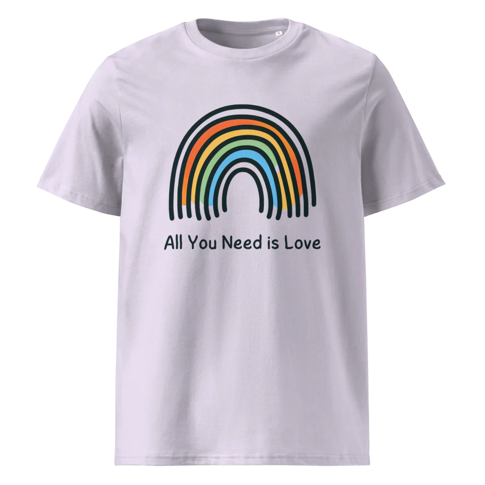 All You Need Is Love | Unisex Organic Cotton T-Shirt