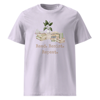 Leer. Resistir. Repetir. | Camiseta unisex de algodón orgánico