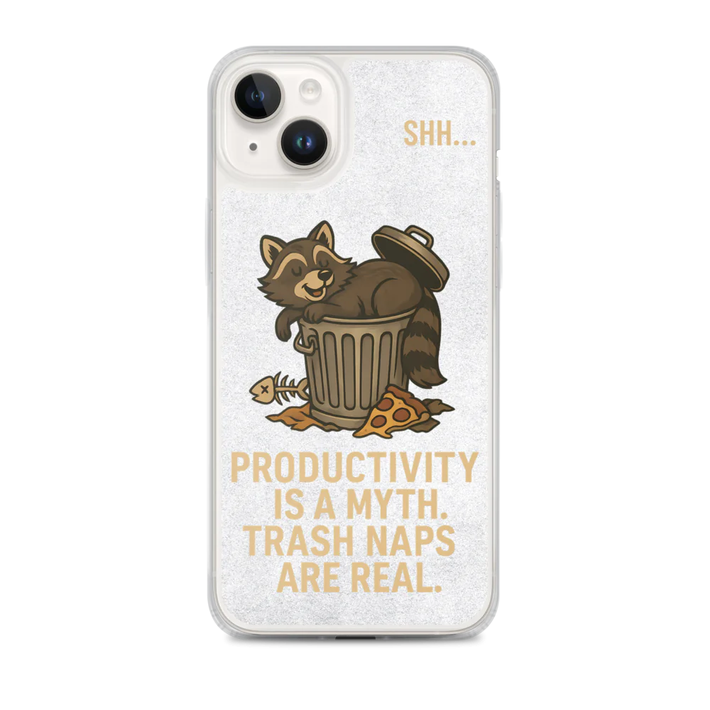 Productivity is a Myth | MagSafe® Clear Case for iPhone®