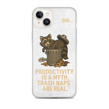 Productivity is a Myth | MagSafe® Clear Case for iPhone®