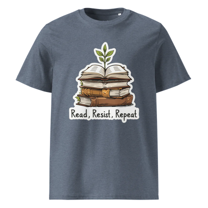 Read, Resist, Repeat | Unisex Organic Cotton T-Shirt