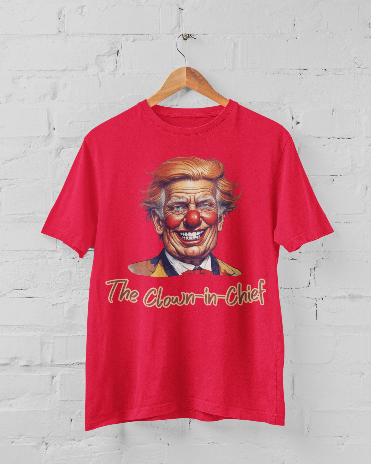 The Clown-in-Chief V1 | Unisex Organic Cotton T-Shirt