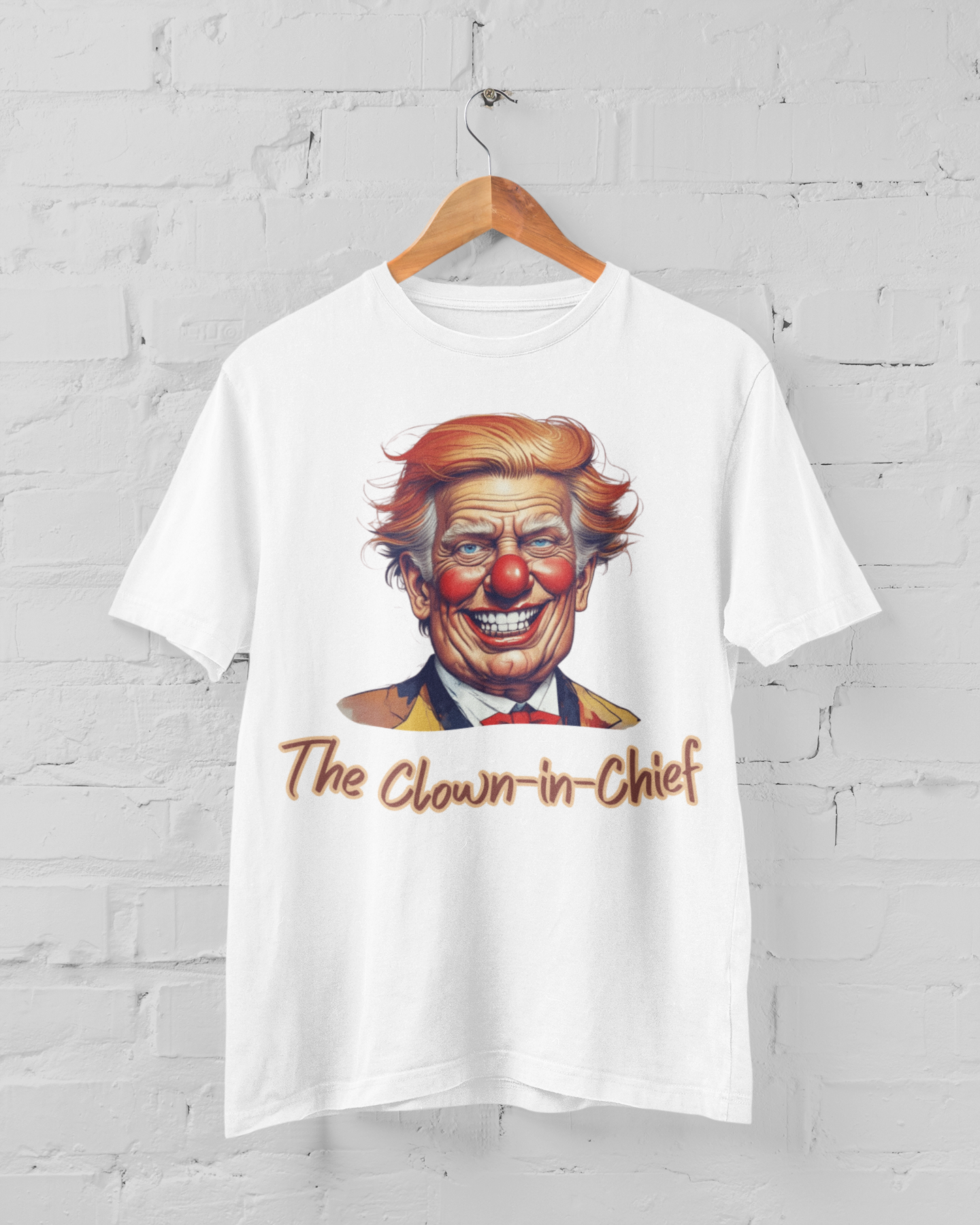 The Clown-in-Chief V1 | Unisex Organic Cotton T-Shirt