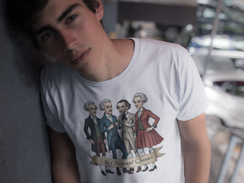 Las reinas originales (padres fundadores) | Camiseta unisex de algodón orgánico