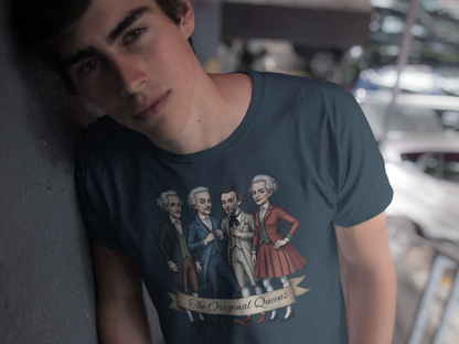 Las reinas originales (padres fundadores) | Camiseta unisex de algodón orgánico