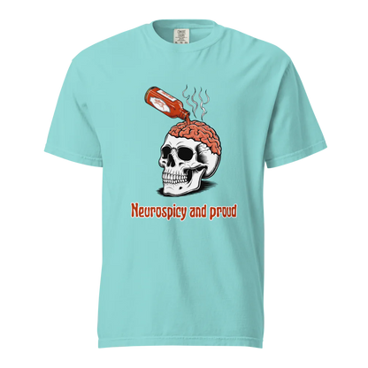 Neurospicy &amp; Proud | Camiseta unisex de tejido grueso | 100 % algodón