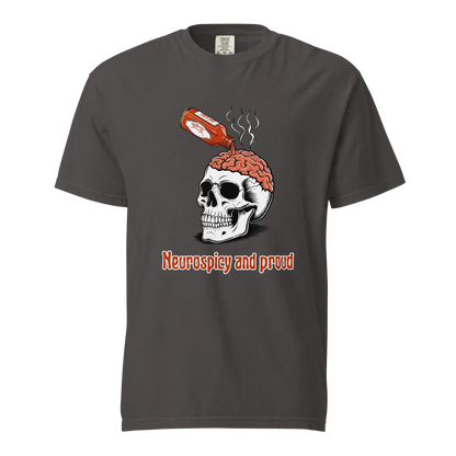 Neurospicy &amp; Proud | Camiseta unisex de tejido grueso | 100 % algodón