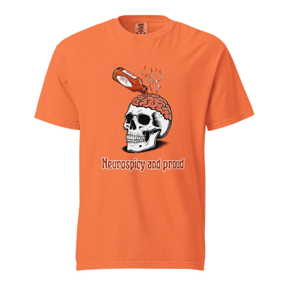 Neurospicy &amp; Proud | Camiseta unisex de tejido grueso | 100 % algodón