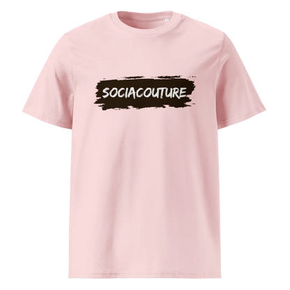 SociaCouture Brand Logo Dark | Unisex Organic Cotton T-Shirt