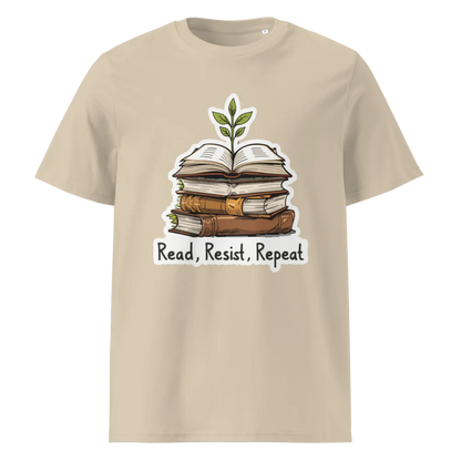 Read, Resist, Repeat | Unisex Organic Cotton T-Shirt