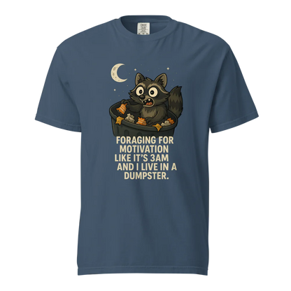 Motivación en busca de alimento | Camiseta unisex de tejido grueso | 100 % algodón