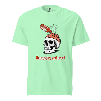 Neurospicy &amp; Proud | Camiseta unisex de tejido grueso | 100 % algodón