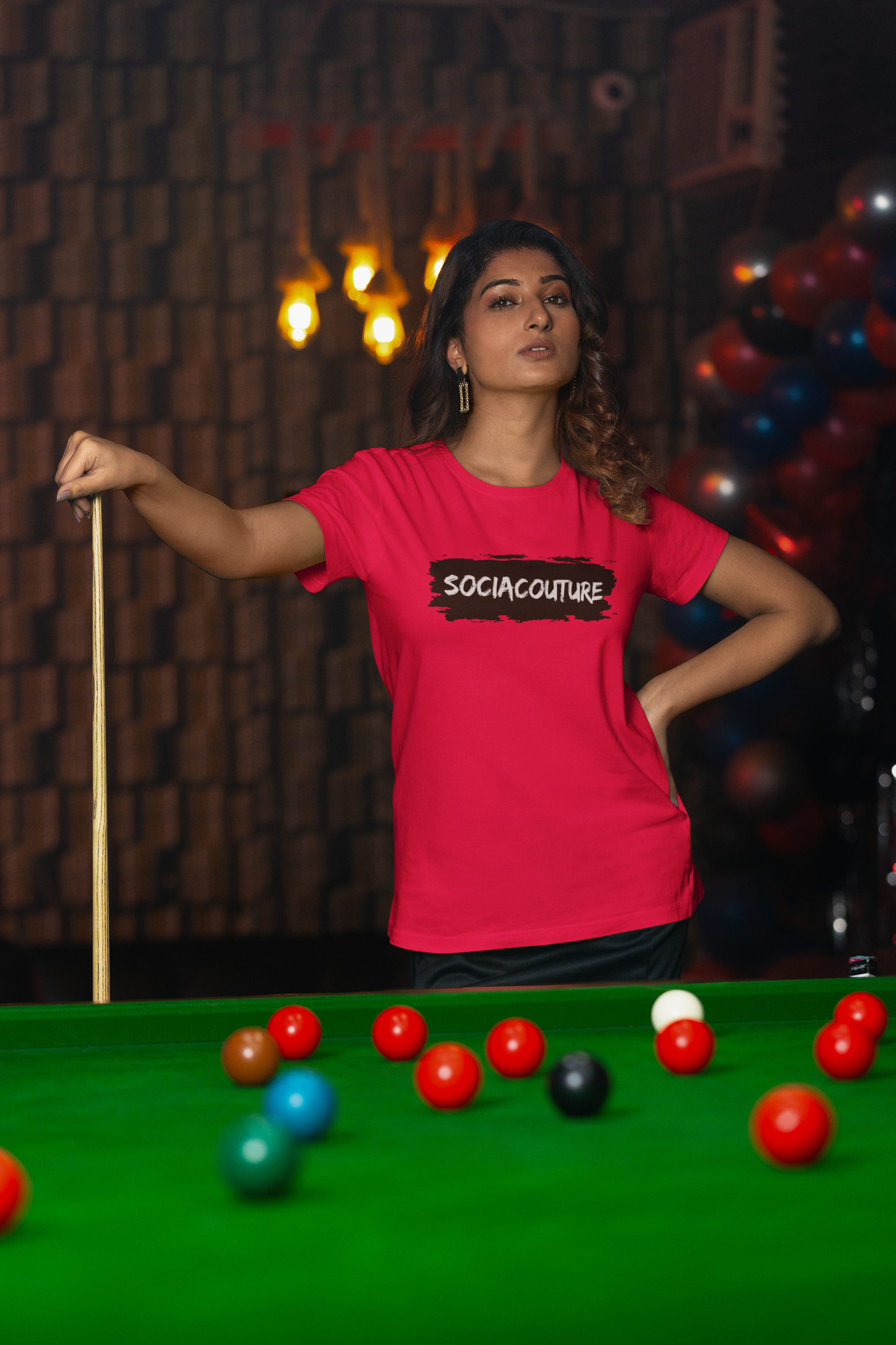 SociaCouture Brand Logo Dark | Unisex Organic Cotton T-Shirt