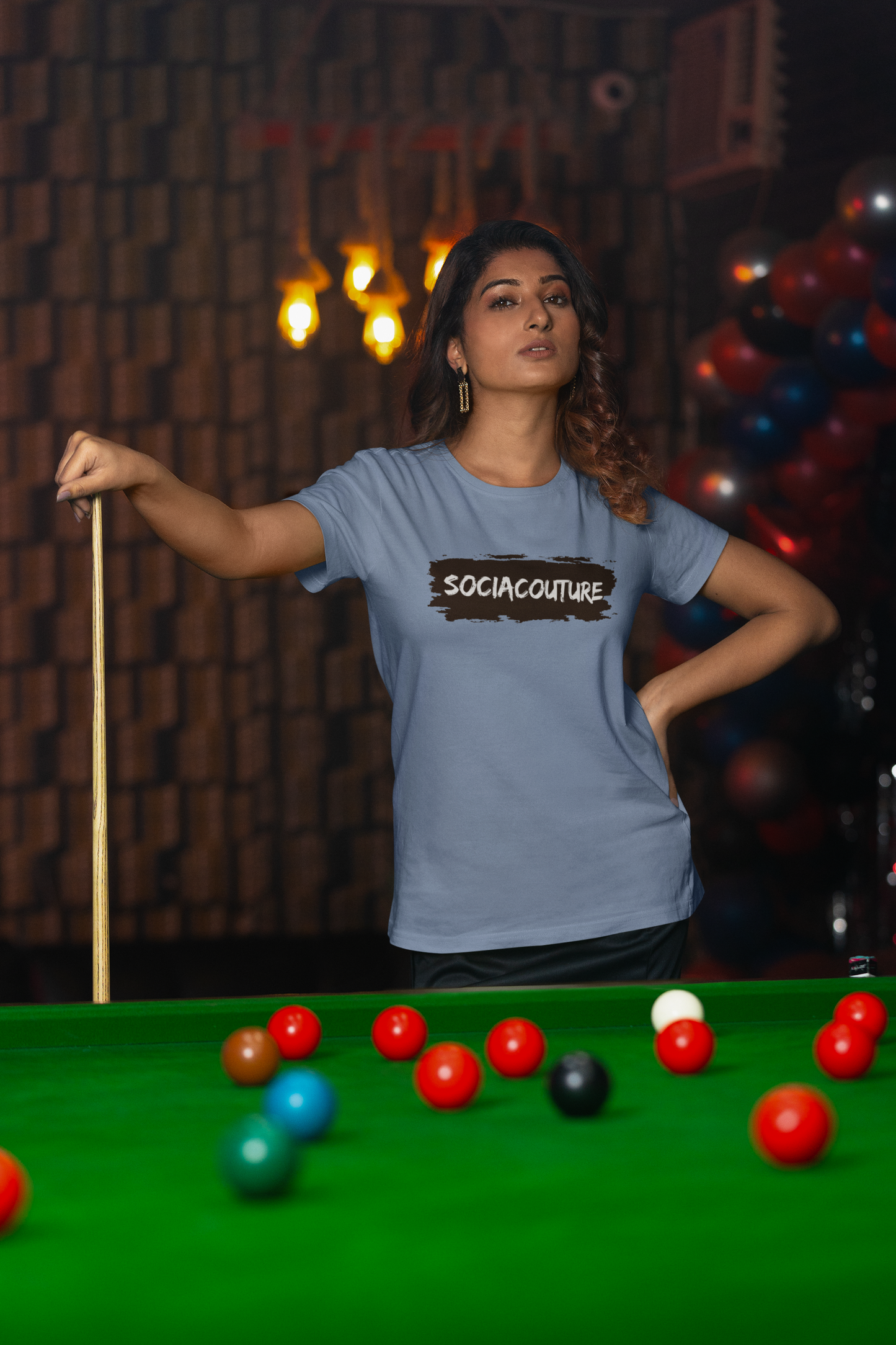 SociaCouture Brand Logo Dark | Unisex Organic Cotton T-Shirt