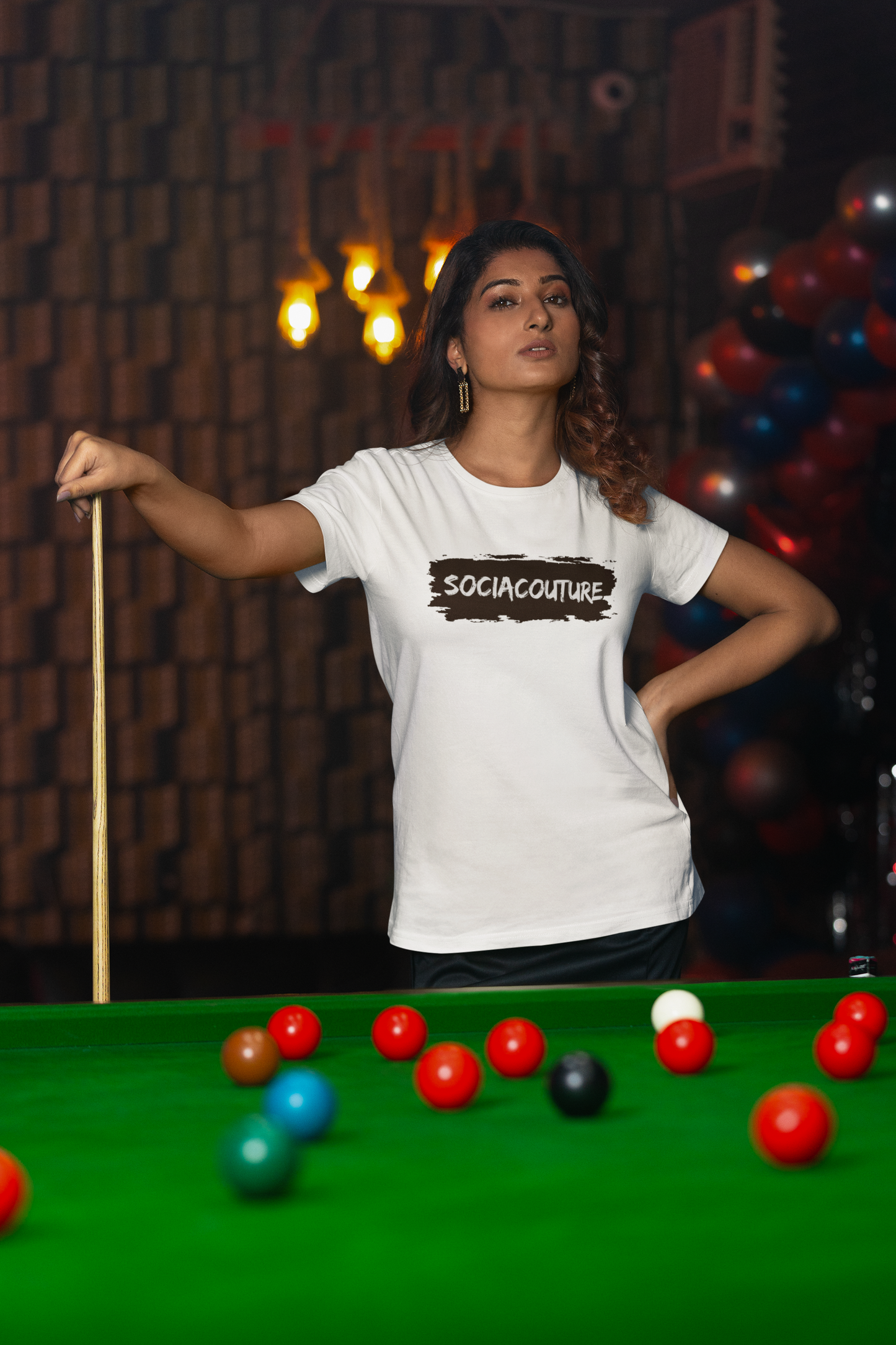 SociaCouture Brand Logo Dark | Unisex Organic Cotton T-Shirt
