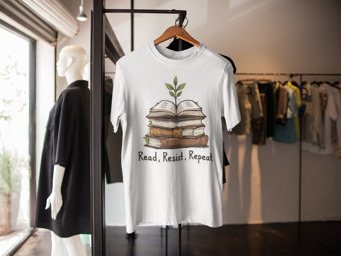 Read, Resist, Repeat | Unisex Organic Cotton T-Shirt