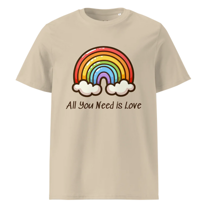 All You Need Is Love V2 | Unisex Organic Cotton T-Shirt