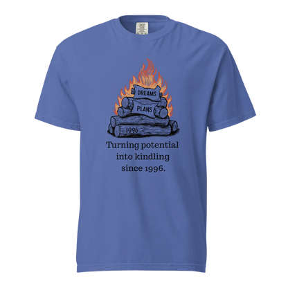 Transformando el potencial en leña | Camiseta unisex de tejido grueso | 100 % algodón