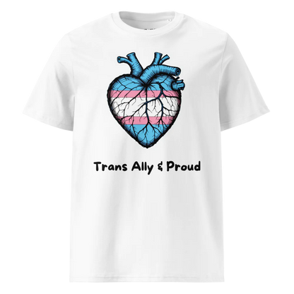 Trans Ally & Proud | Unisex Organic Cotton T-Shirt