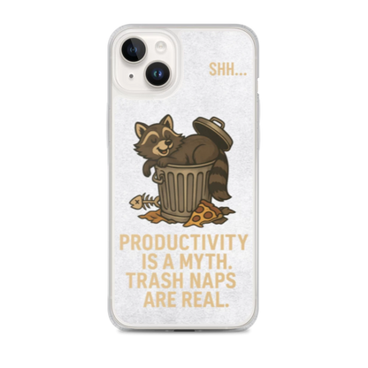Productivity is a Myth | MagSafe® Clear Case for iPhone®