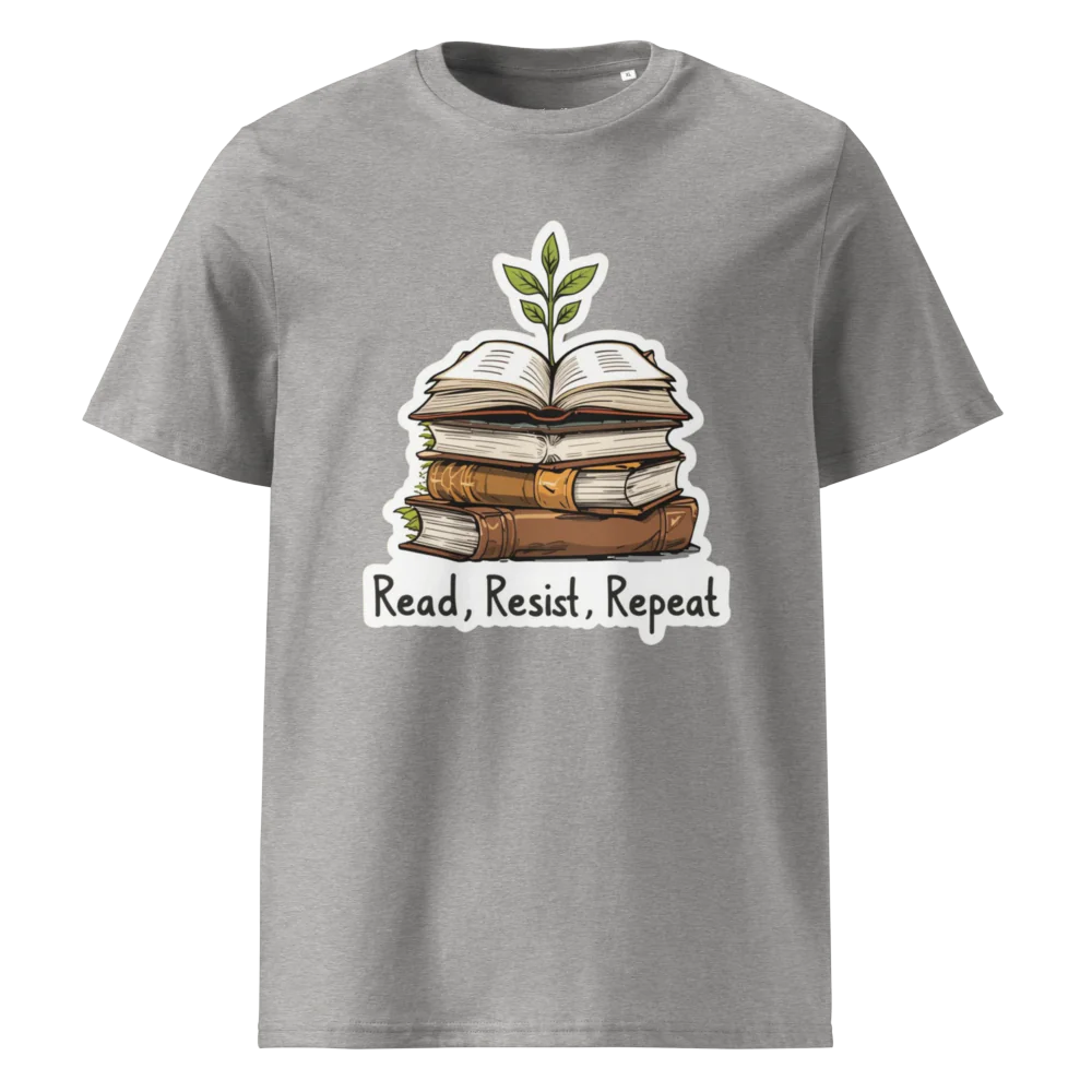 Read, Resist, Repeat | Unisex Organic Cotton T-Shirt