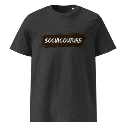 SociaCouture Brand Logo Dark | Unisex Organic Cotton T-Shirt