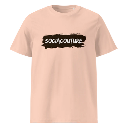 SociaCouture Brand Logo Dark | Unisex Organic Cotton T-Shirt