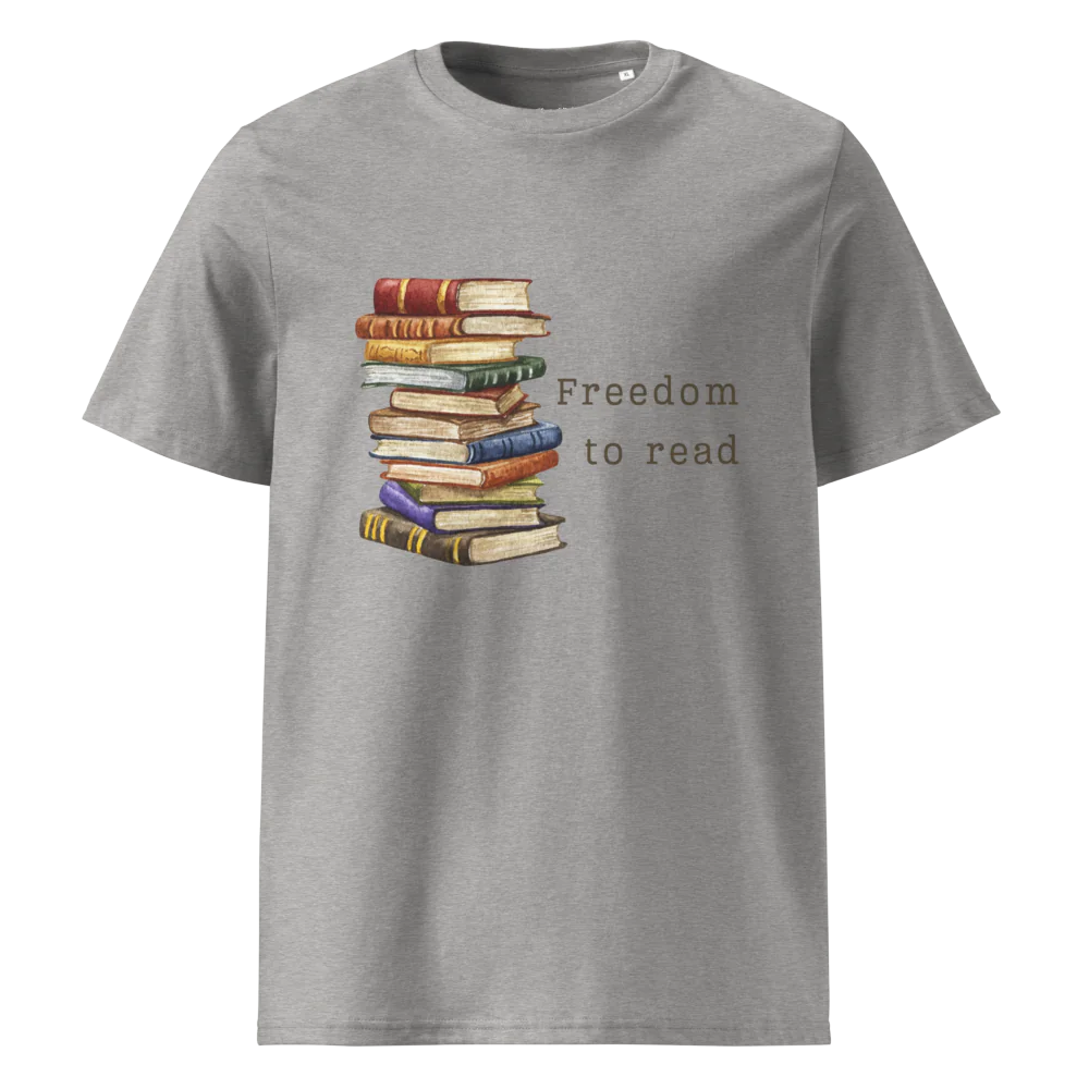 Libertad para leer | Camiseta unisex de algodón orgánico